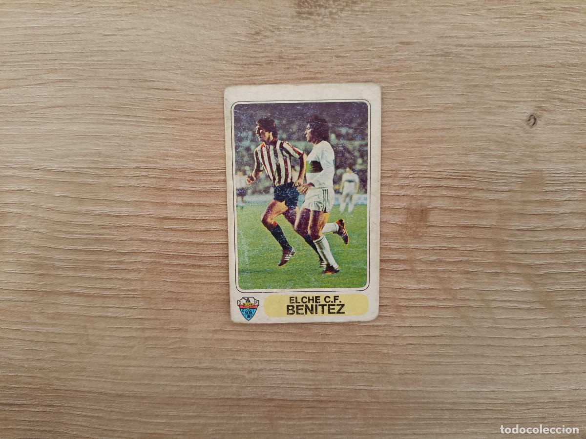 Fu&szlig;ball-Sticker: CROMO PACOSA FUTBOL EN ACCION BENITEZ ELCHE SIN PEGAR NUNCA PEGADO 1978 1979 78 79 D526