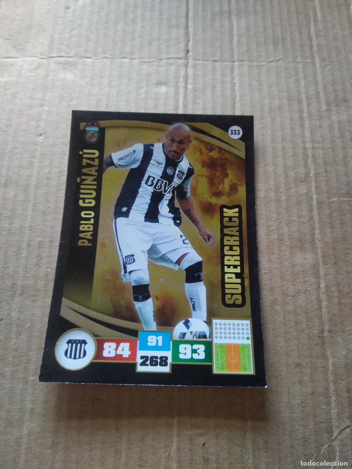 Cartes &agrave; collectionner de Football: 333 PABLO GUI&Ntilde;AZU TALLERES CROMO FUTBOL ARGENTINO PANINI LIGA ARGENTINA 2017 ADRENALYN