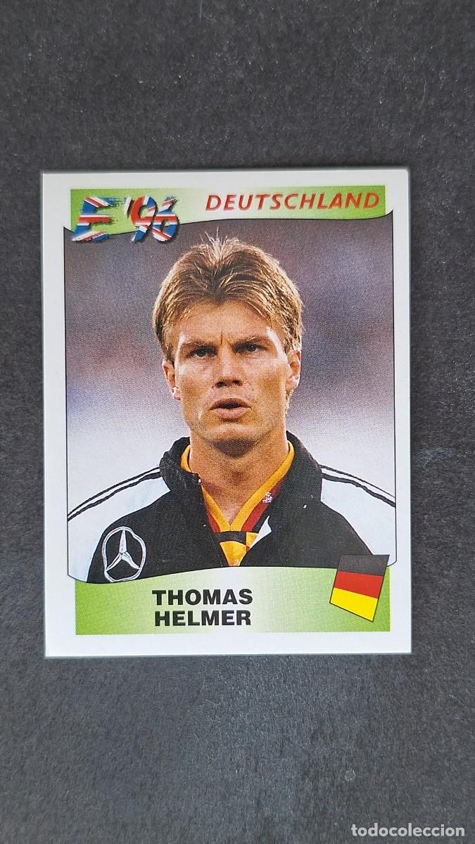 Football Stickers: L2 THOMAS HELMER SELECCION ALEMANIA 199 EUROCOPA 1996 EURO 96 PANINI NUNCA PEGADO SIN PEGAR