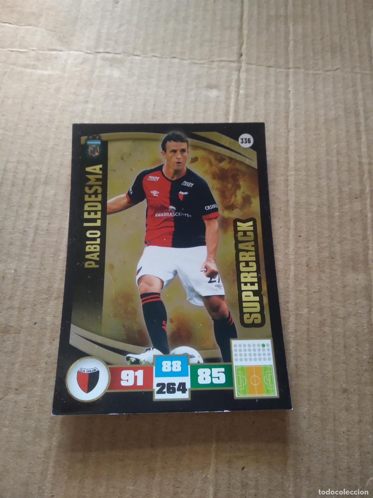 Football Stickers: 336 PABLO LEDESMA COLON CROMO FUTBOL ARGENTINO PANINI LIGA ARGENTINA 2017 ADRENALYN