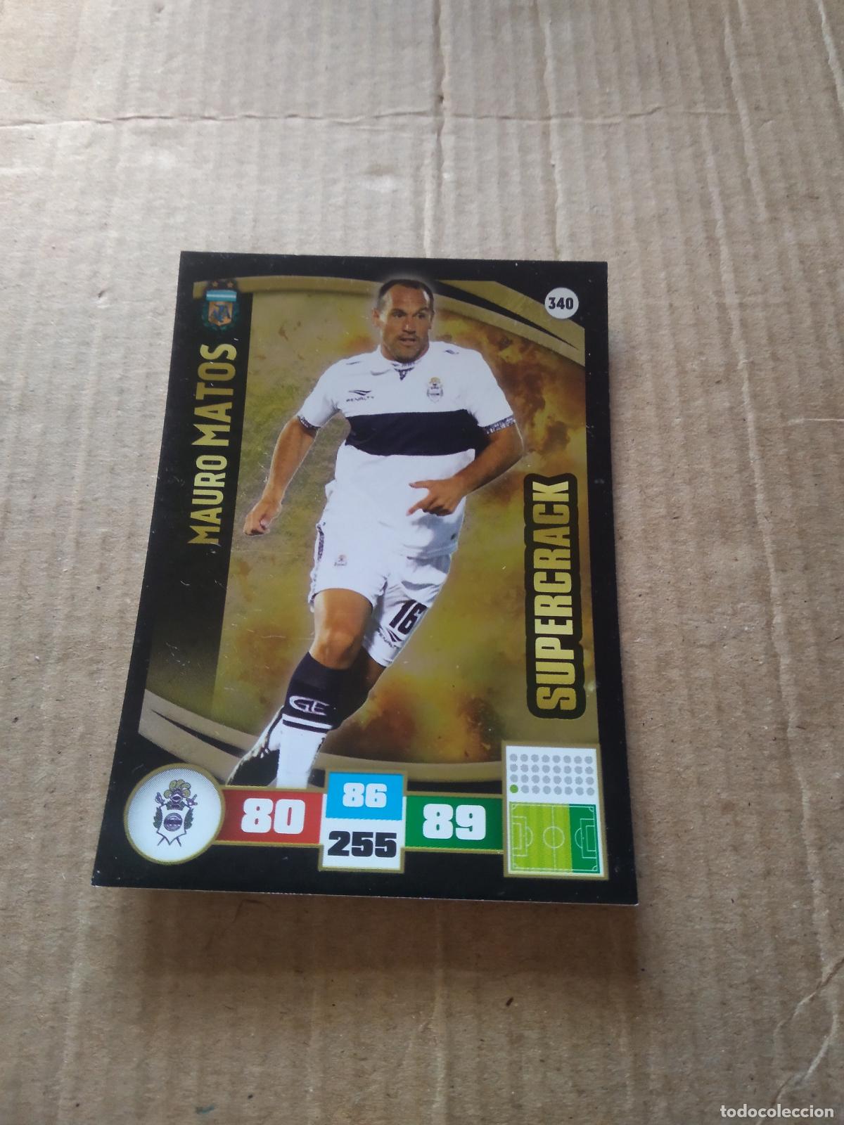 Football Stickers: 340 MAURO MATOS GIMNASIA CROMO FUTBOL ARGENTINO PANINI LIGA ARGENTINA 2017 ADRENALYN