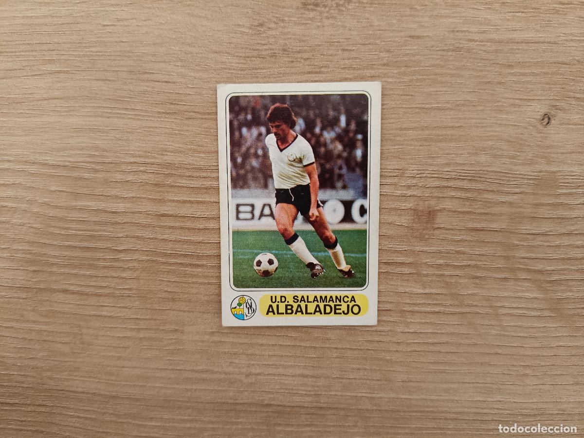 Football Stickers: CROMO PACOSA FUTBOL EN ACCION ALBADALEJO SALAMANCA SIN PEGAR NUNCA PEGADO 1978 1979 78 79 D526