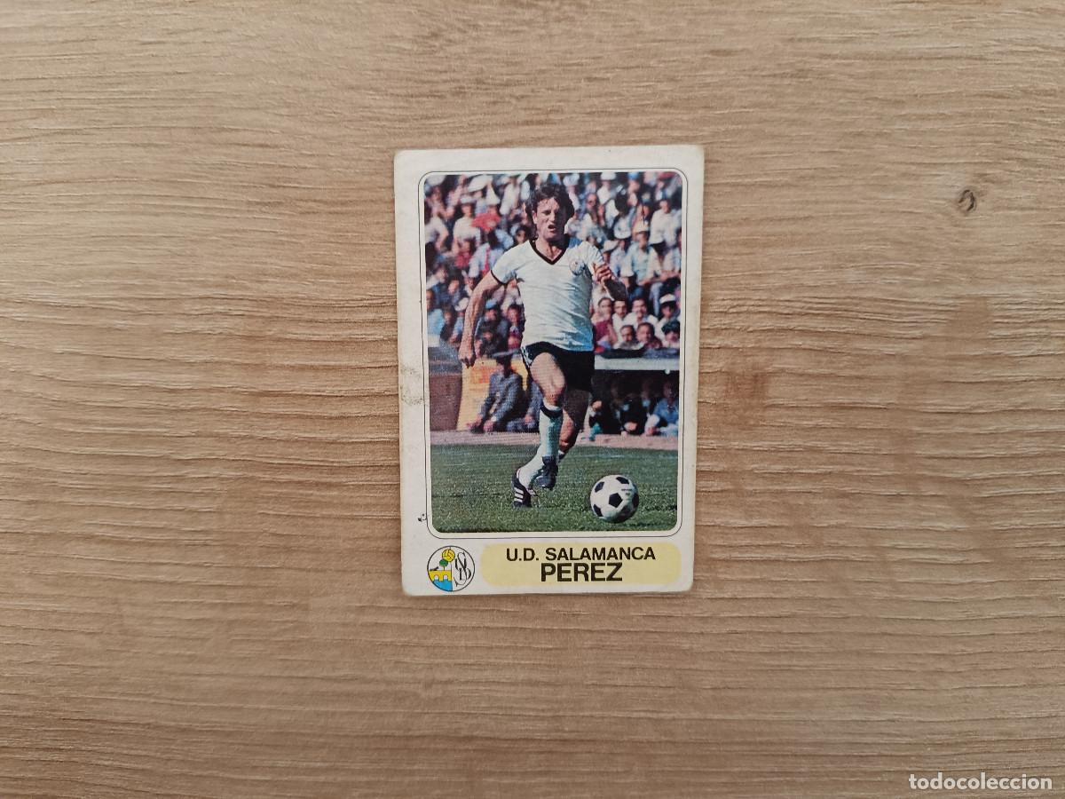 Football Stickers: CROMO PACOSA FUTBOL EN ACCION PEREZ SALAMANCA SIN PEGAR NUNCA PEGADO 1978 1979 78 79 D526