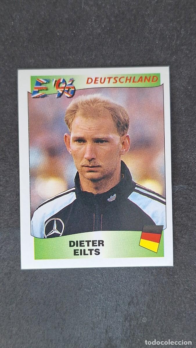 Football Stickers: L2 DIETER EILTS SELECCION ALEMANIA 204 EUROCOPA 1996 EURO 96 PANINI NUNCA PEGADO SIN PEGAR