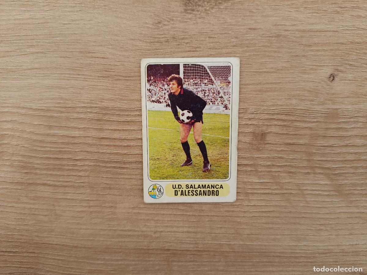 Cromos de F&uacute;tbol: CROMO PACOSA FUTBOL EN ACCION D'ALESSANDRO SALAMANCA SIN PEGAR NUNCA PEGADO 1978 1979 78 79 D526