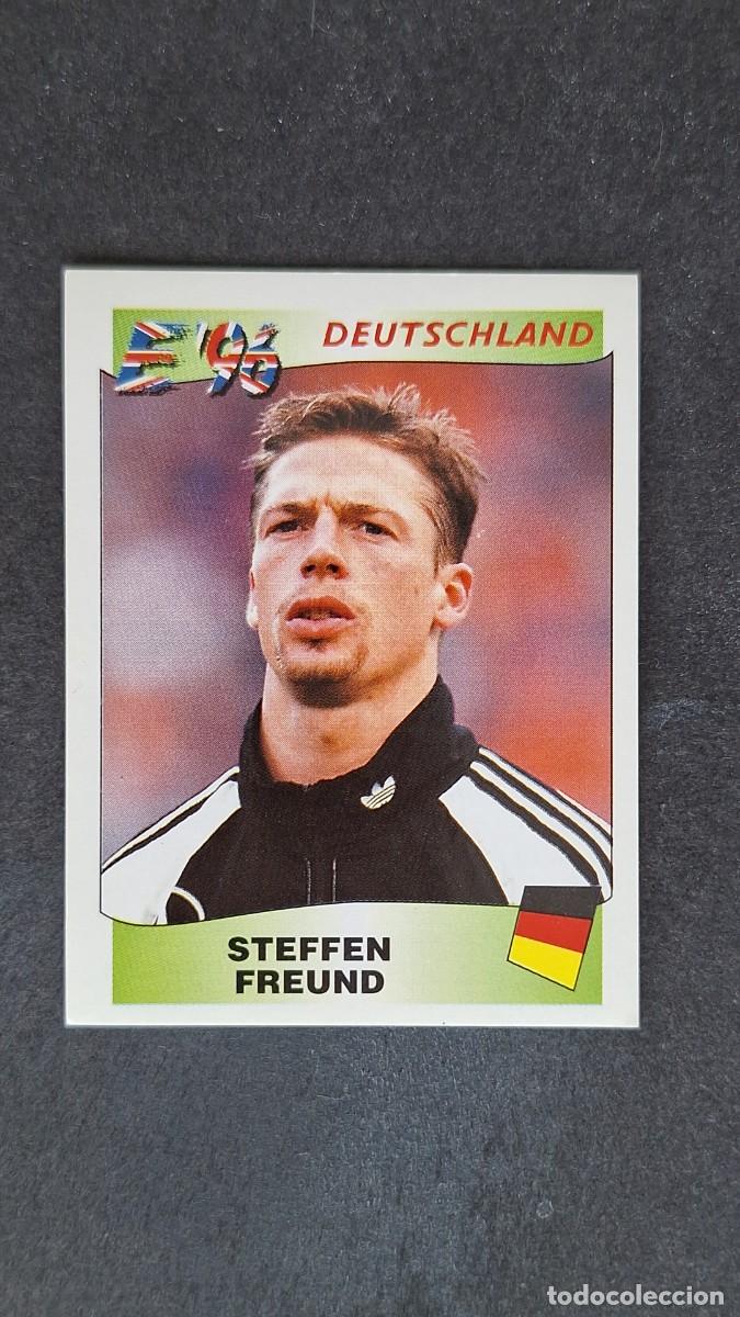 Cromos de F&uacute;tbol: L2 STEFFEN FREUND SELECCION ALEMANIA 205 EUROCOPA 1996 EURO 96 PANINI NUNCA PEGADO SIN PEGAR