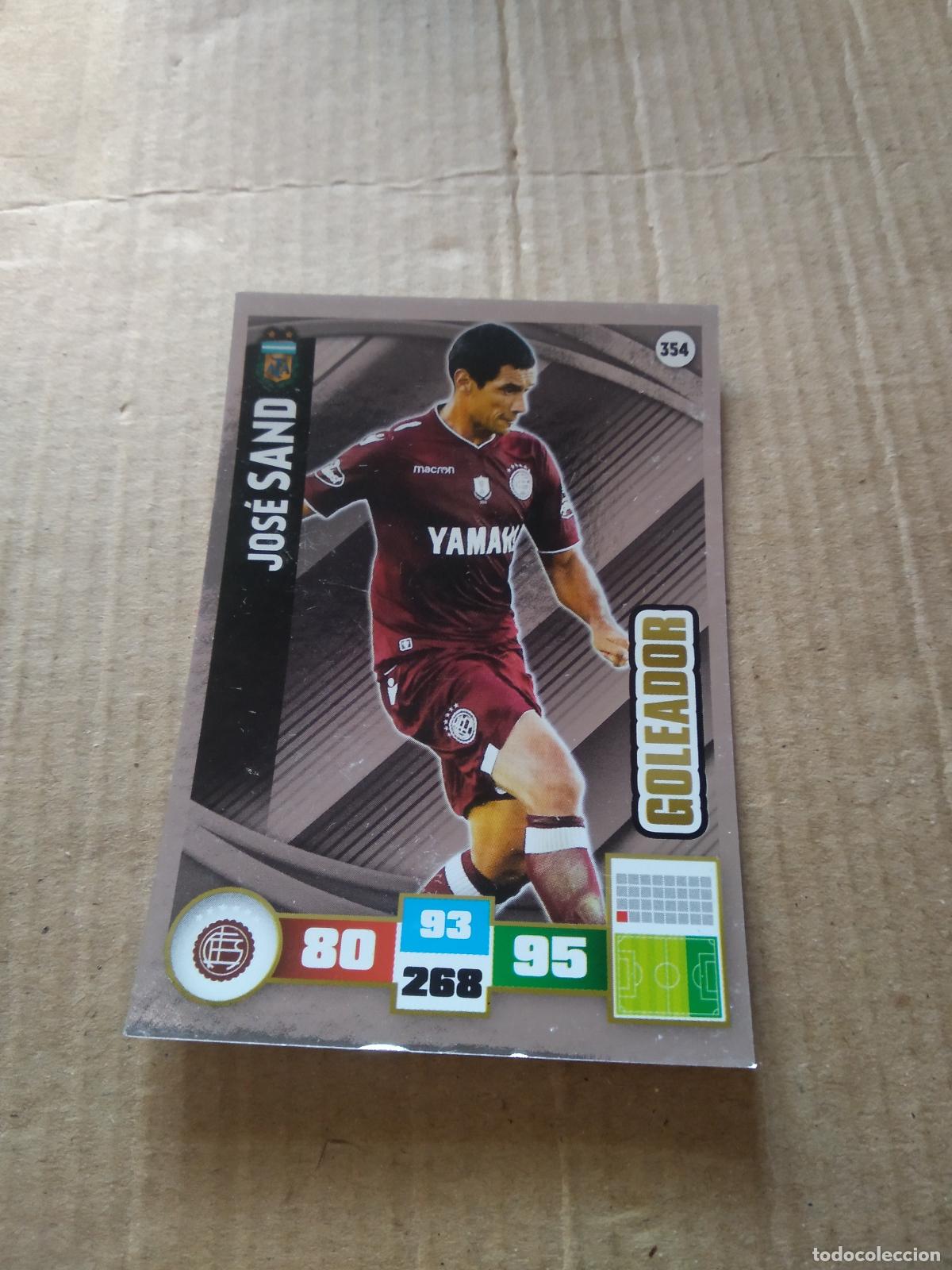 Cromos de F&uacute;tbol: 354 JOSE SAND LANUS CROMO FUTBOL ARGENTINO PANINI LIGA ARGENTINA 2017 ADRENALYN