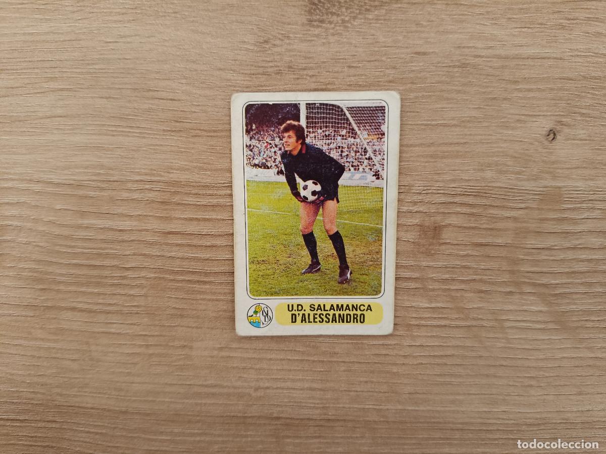 Cromos de F&uacute;tbol: CROMO PACOSA FUTBOL EN ACCION D'ALESSANDRO SALAMANCA SIN PEGAR NUNCA PEGADO 1978 1979 78 79 D526
