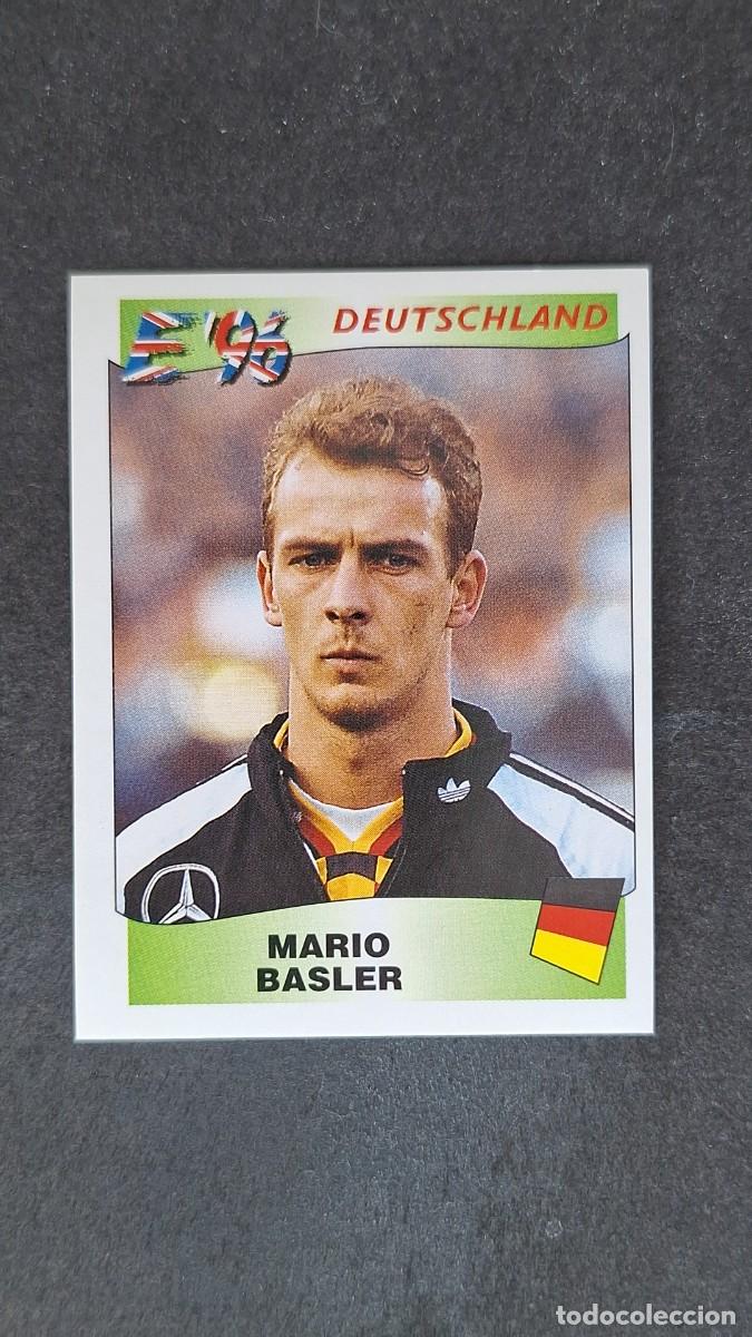Cromos de F&uacute;tbol: L2 MARIO BASLER SELECCION ALEMANIA 207 EUROCOPA 1996 EURO 96 PANINI NUNCA PEGADO SIN PEGAR
