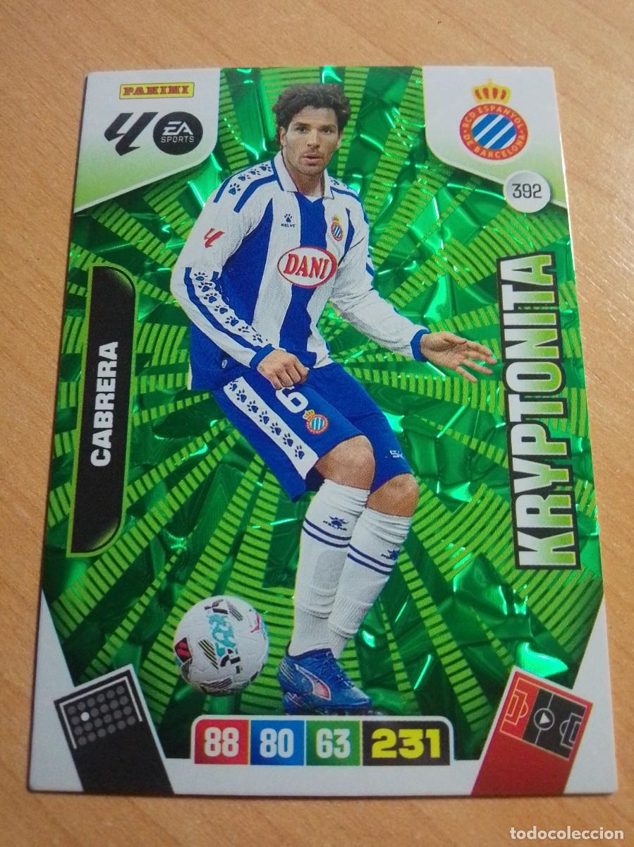 Cromos de F&uacute;tbol: 392 CABRERA KRYPTONITA DEL ESPANYOL 25 26 ADRENALYN XL 2025 2026
