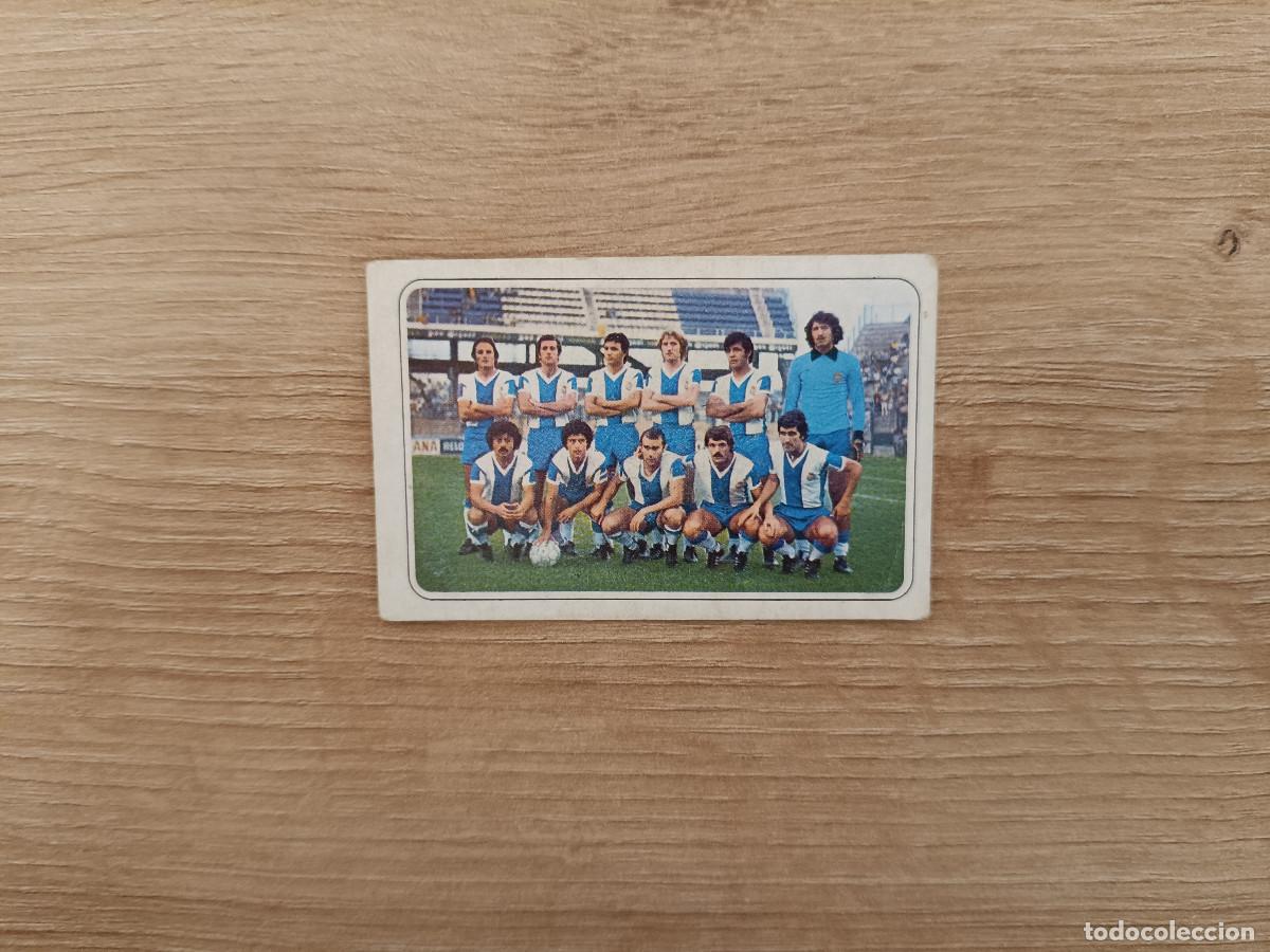 Cartes &agrave; collectionner de Football: CROMO PACOSA FUTBOL EN ACCION ALINEACION ESPA&Ntilde;OL SIN PEGAR NUNCA PEGADO 1978 1979 78 79 D526