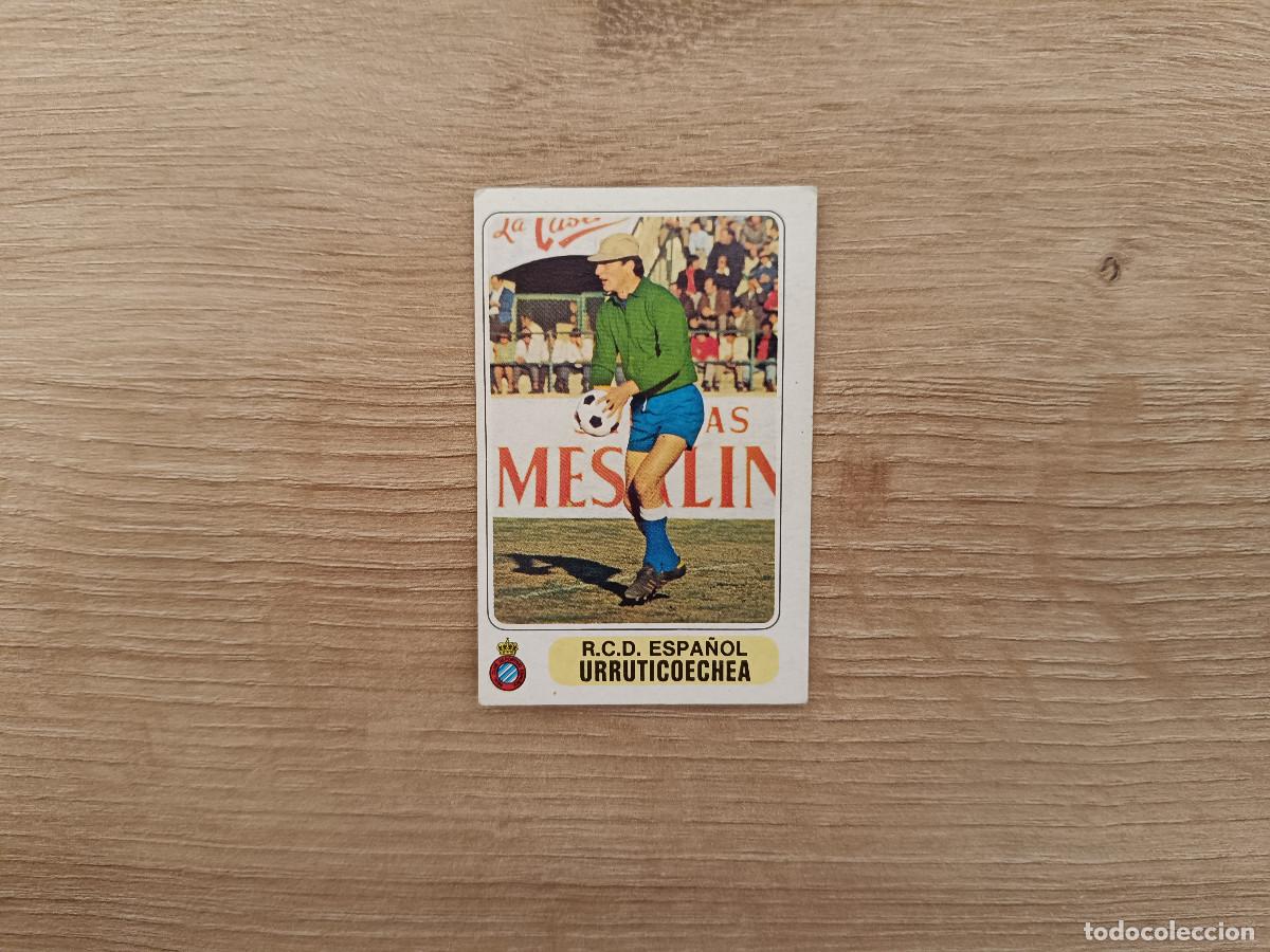 Cartes &agrave; collectionner de Football: CROMO PACOSA FUTBOL EN ACCION URRUTICOECHEA ESPA&Ntilde;OL SIN PEGAR NUNCA PEGADO 1978 1979 78 79 D526
