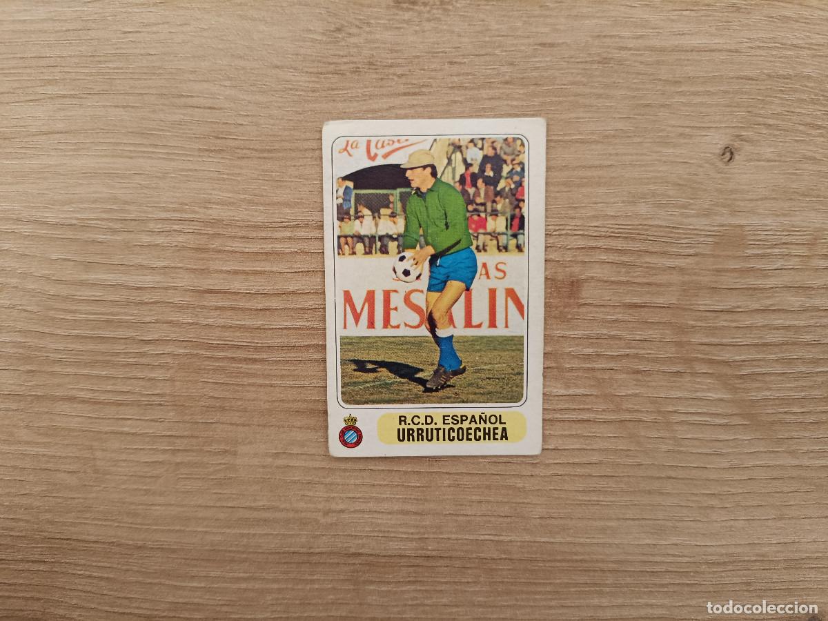 Cartes &agrave; collectionner de Football: CROMO PACOSA FUTBOL EN ACCION URRUTICOECHEA ESPA&Ntilde;OL SIN PEGAR NUNCA PEGADO 1978 1979 78 79 D526