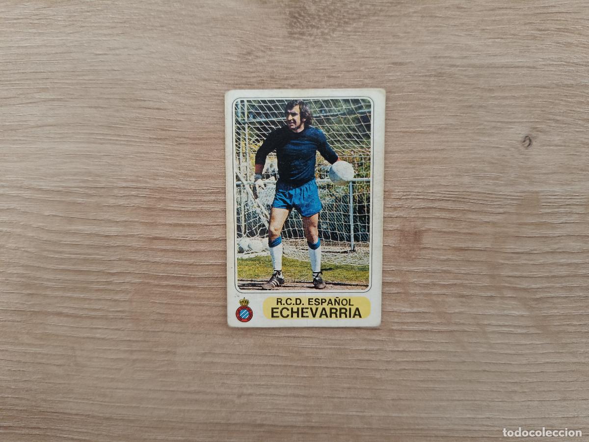 Cartes &agrave; collectionner de Football: CROMO PACOSA FUTBOL EN ACCION ECHEVARRIA ESPA&Ntilde;OL SIN PEGAR NUNCA PEGADO 1978 1979 78 79 D526