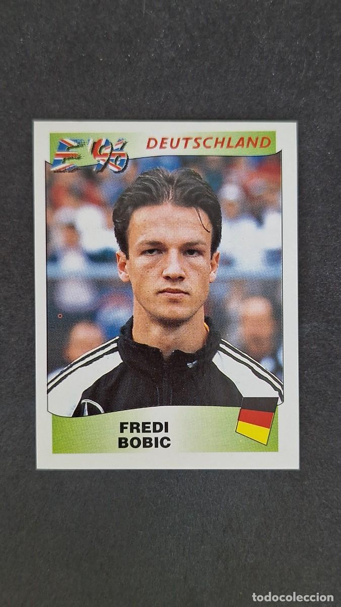Cromos de F&uacute;tbol: L2 FREDI BOBIC SELECCION ALEMANIA 211 EUROCOPA 1996 EURO 96 PANINI NUNCA PEGADO SIN PEGAR