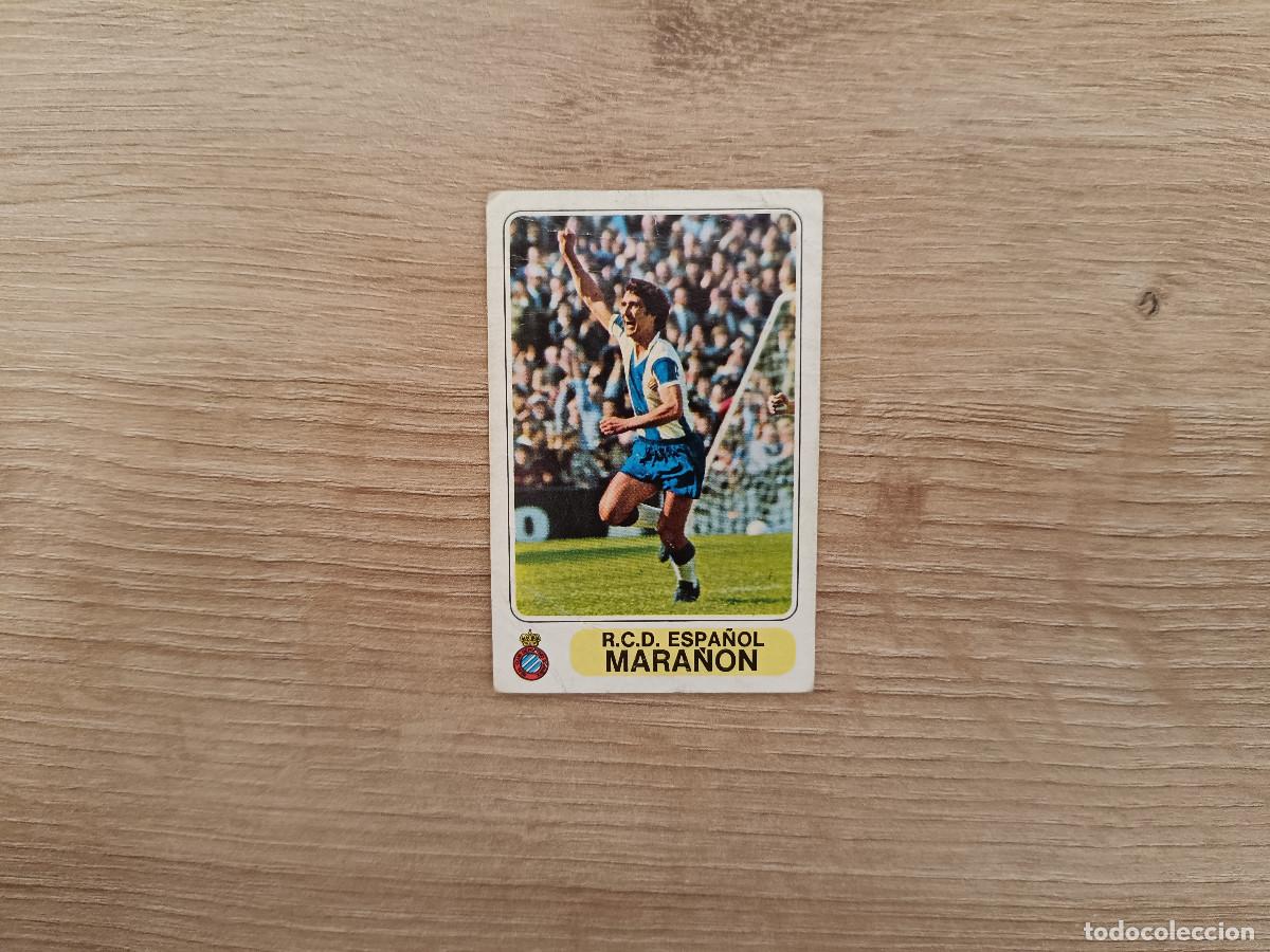 Cromos de F&uacute;tbol: CROMO PACOSA FUTBOL EN ACCION MARA&Ntilde;ON ESPA&Ntilde;OL SIN PEGAR NUNCA PEGADO 1978 1979 78 79 D526