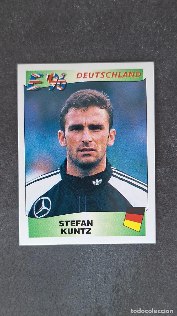 Cromos de F&uacute;tbol: L2 STEFAN KUNTZ SELECCION ALEMANIA 213 EUROCOPA 1996 EURO 96 PANINI NUNCA PEGADO SIN PEGAR
