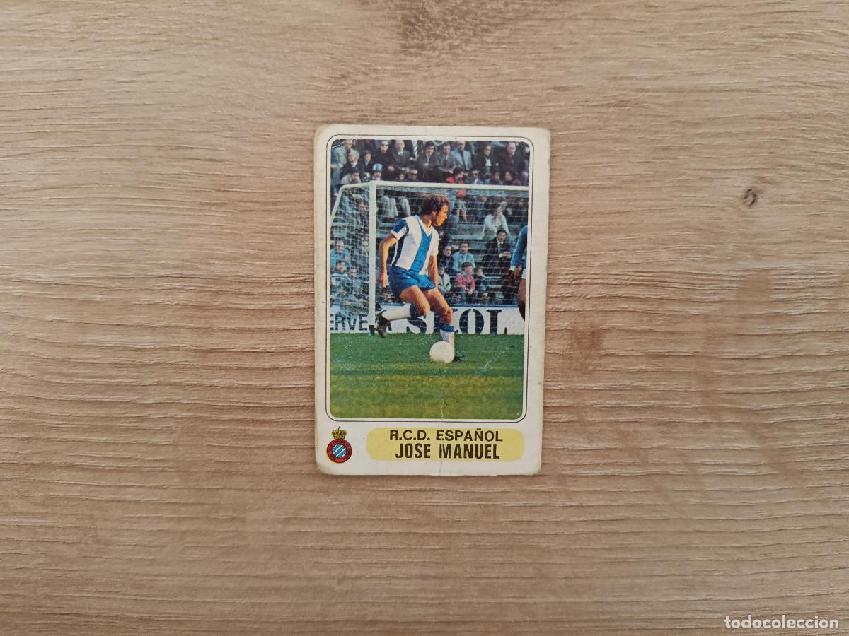 Cromos de F&uacute;tbol: CROMO PACOSA FUTBOL EN ACCION JOSE MANUEL ESPA&Ntilde;OL SIN PEGAR NUNCA PEGADO 1978 1979 78 79 D526