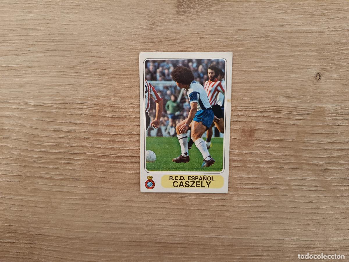 Cromos de F&uacute;tbol: CROMO PACOSA FUTBOL EN ACCION CASZELY ESPA&Ntilde;OL SIN PEGAR NUNCA PEGADO 1978 1979 78 79 D526