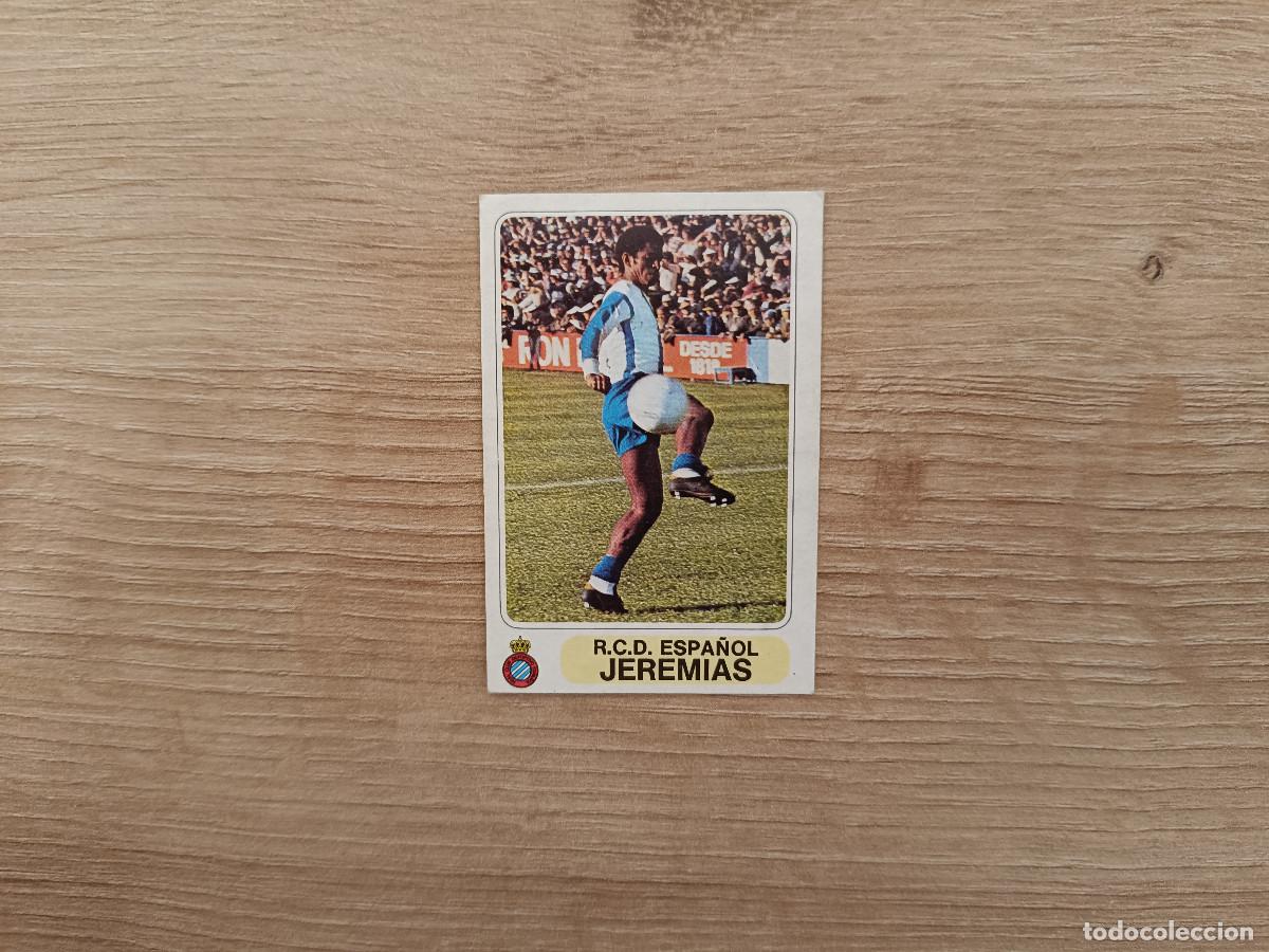 Cromos de F&uacute;tbol: CROMO PACOSA FUTBOL EN ACCION JEREMIAS ESPA&Ntilde;OL SIN PEGAR NUNCA PEGADO 1978 1979 78 79 D526
