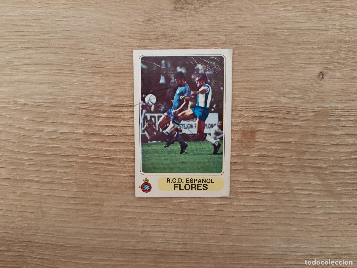 Cromos de F&uacute;tbol: CROMO PACOSA FUTBOL EN ACCION FLORES ESPA&Ntilde;OL DESPEGADO 1978 1979 78 79 D526