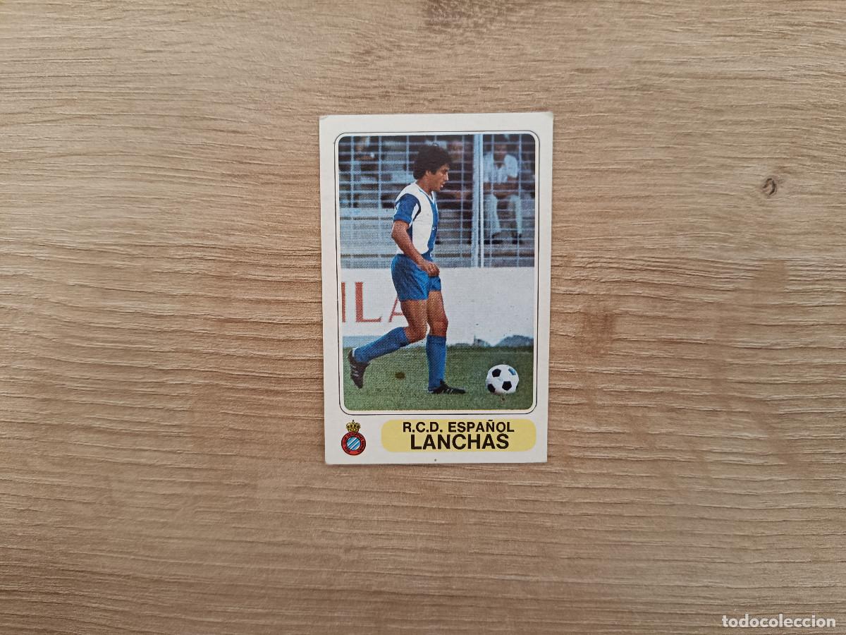 Cromos de F&uacute;tbol: CROMO PACOSA FUTBOL EN ACCION LANCHAS ESPA&Ntilde;OL SIN PEGAR NUNCA PEGADO 1978 1979 78 79 D526