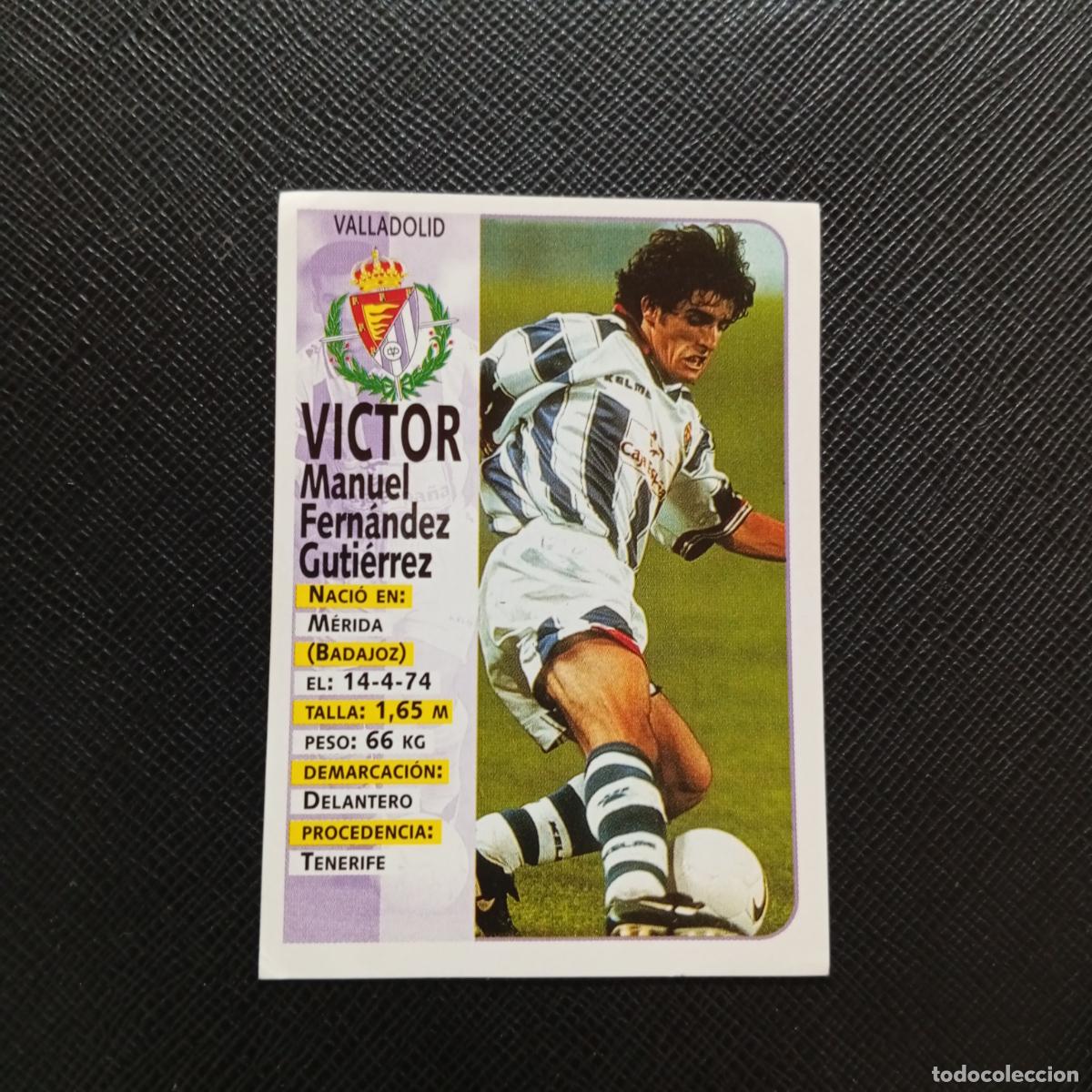 Cromos de F&uacute;tbol: 213 VICTOR VALLADOLID PANINI 1998 1999 CROMO FUTBOL LIGA 98 99 - SIN PEGAR - A67 PG433