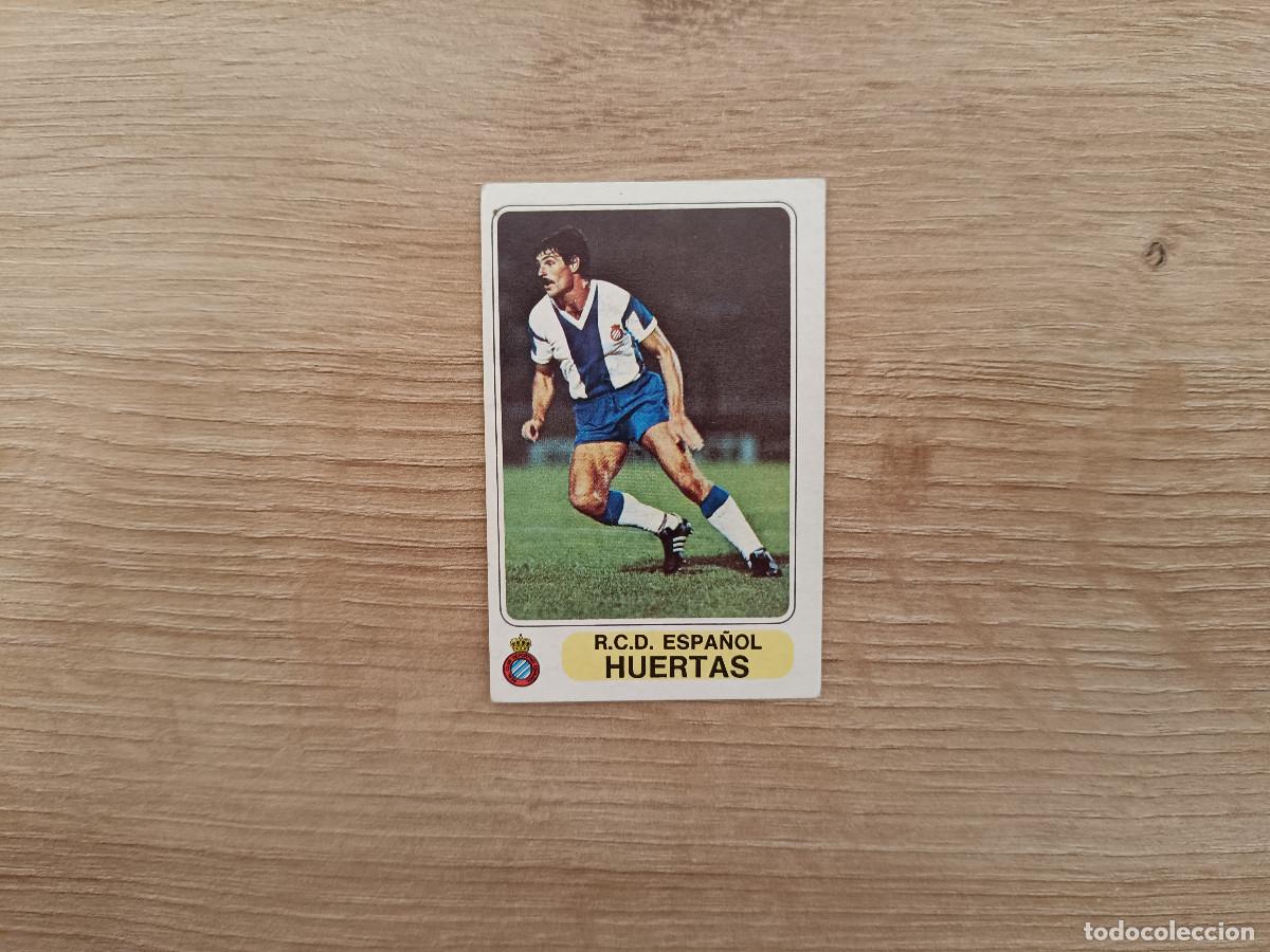 Cromos de F&uacute;tbol: CROMO PACOSA FUTBOL EN ACCION HUERTAS ESPA&Ntilde;OL SIN PEGAR NUNCA PEGADO 1978 1979 78 79 D526