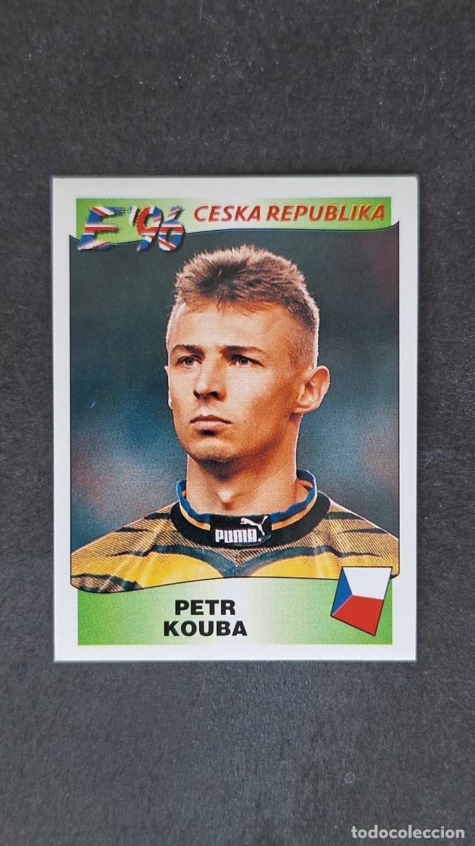 Cromos de F&uacute;tbol: L2 PETR KOUBA SELECCION REPUBLICA CHECA 217 EUROCOPA 1996 EURO 96 PANINI NUNCA PEGADO SIN PEGAR