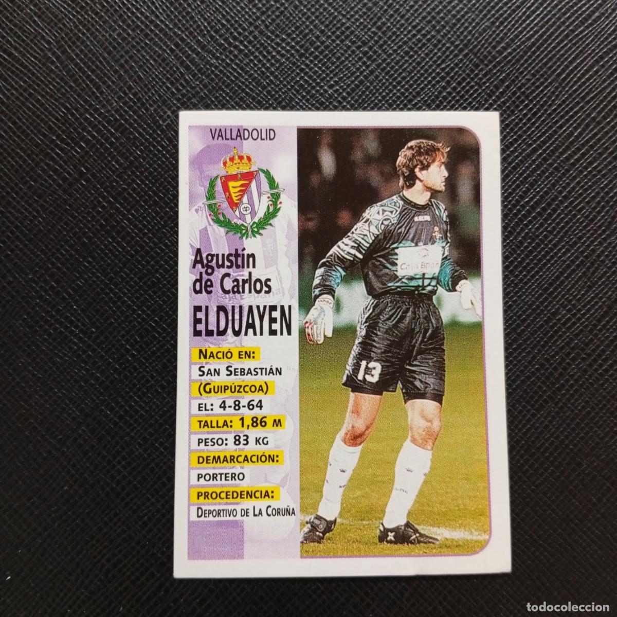 Football Stickers: 217 ELDUAYEN VALLADOLID PANINI 1998 1999 CROMO FUTBOL LIGA 98 99 - SIN PEGAR - A67 PG442