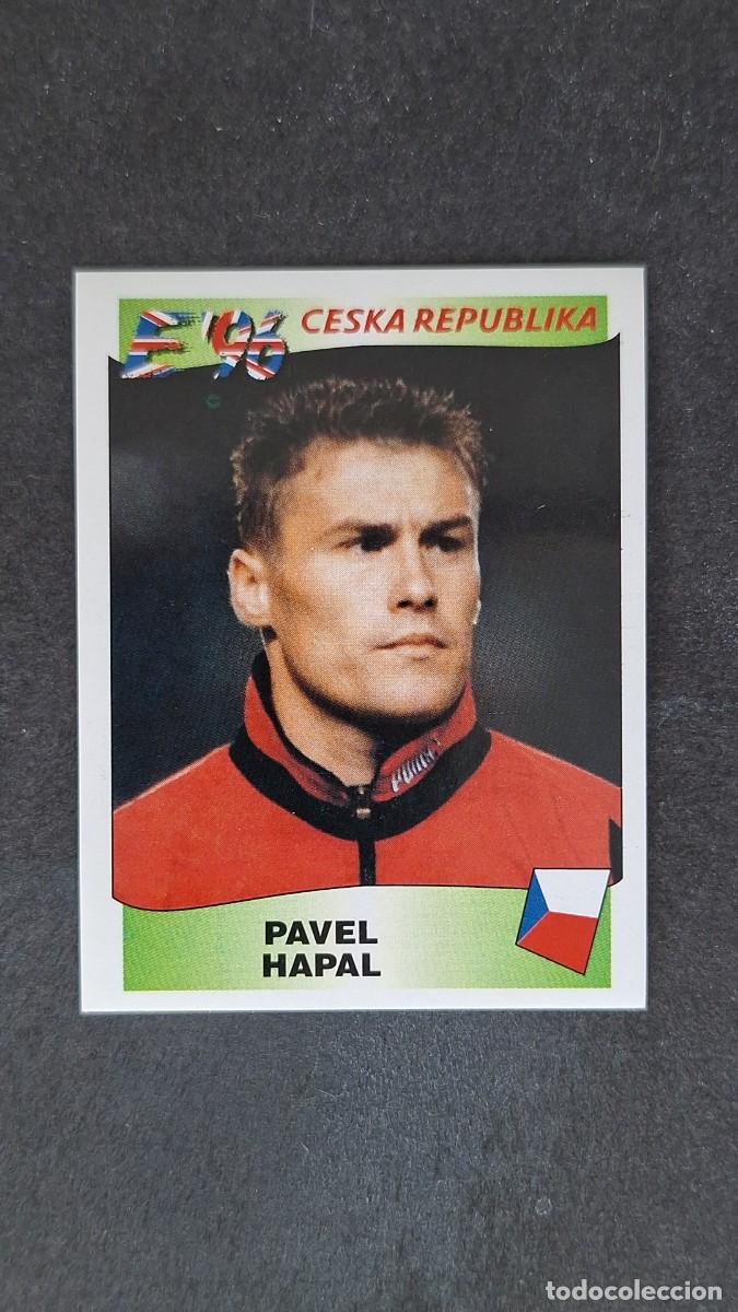 Football Stickers: L2 PAVEL HAPAL SELECCION REPUBLICA CHECA 221 EUROCOPA 1996 EURO 96 PANINI NUNCA PEGADO SIN PEGAR
