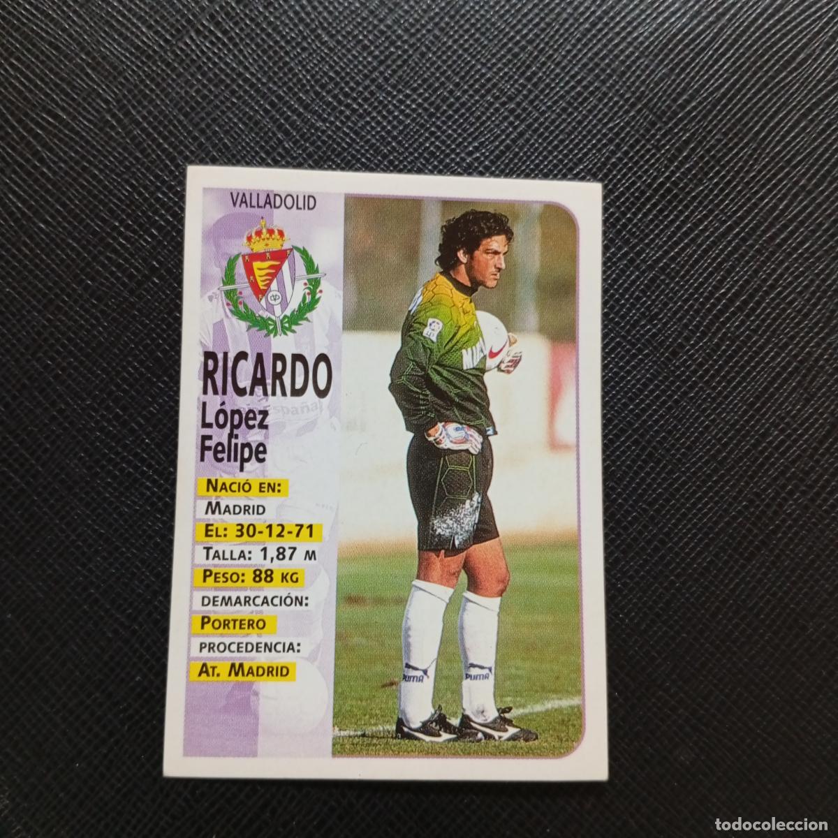 Football Stickers: 217A 217 RICARDO VALLADOLID PANINI 1998 1999 CROMO FUTBOL LIGA 98 99 - SIN PEGAR - A67 PG442