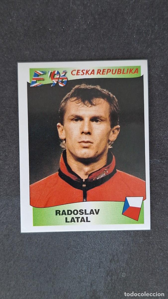 Football Stickers: L2 RADOSLAV LATAL SELECCION REPUBLICA CHECA 222 EUROCOPA 1996 EURO 96 PANINI NUNCA PEGADO SIN PEGAR