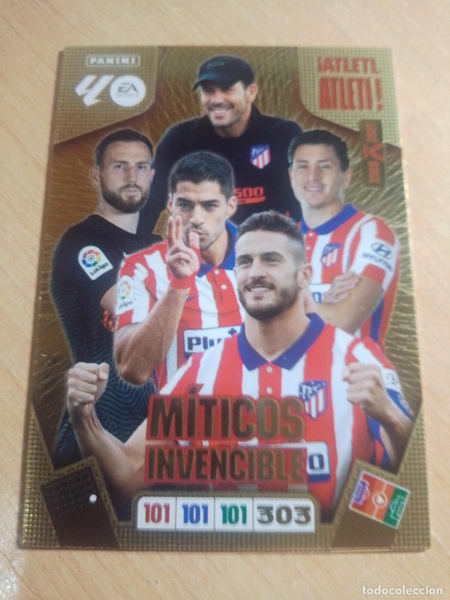 Football Stickers: MIRICOS INVENCIBLE ATL&Eacute;TICO DE MADRID ATLETI 25 26 ADRENALYN XL 2025 2026