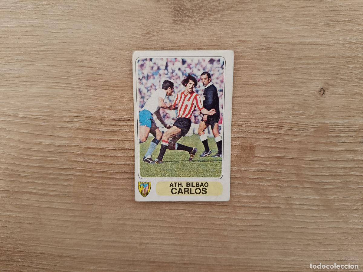 Figurine di Calcio: CROMO PACOSA FUTBOL EN ACCION CARLOS ATHLETIC SIN PEGAR NUNCA PEGADO 1978 1979 78 79 D526