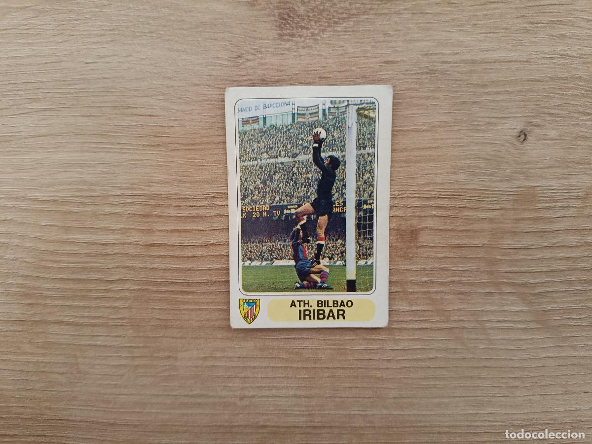 Football Stickers: CROMO PACOSA FUTBOL EN ACCION IRIBAR ATHLETIC SIN PEGAR NUNCA PEGADO 1978 1979 78 79 D526