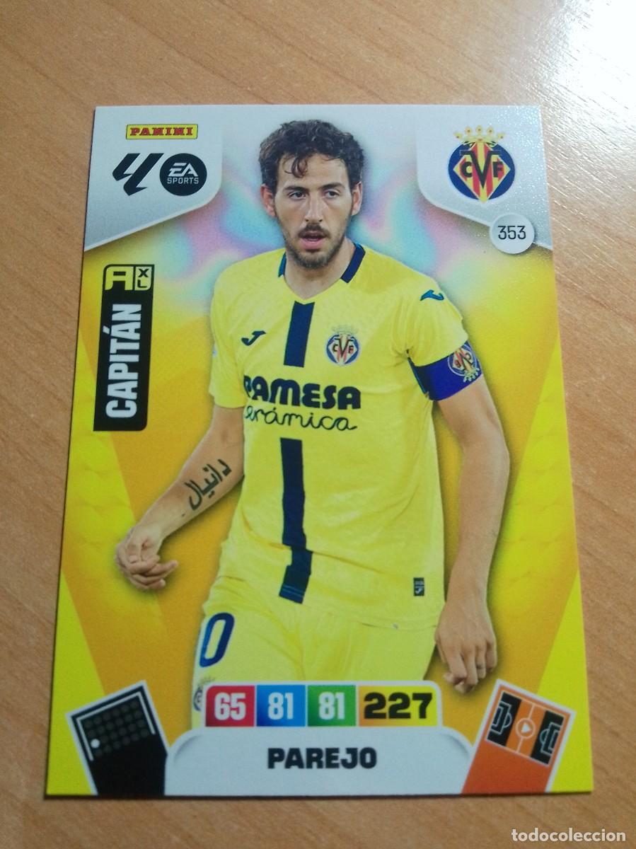 Football Stickers: 353 PAREJO DEL VILLARREAL 25 26 ADRENALYN XL 2025 2026