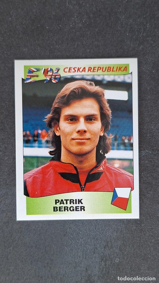 Football Stickers: L2 PATRIK BERGER SELECCION REPUBLICA CHECA 226 EUROCOPA 1996 EURO 96 PANINI NUNCA PEGADO SIN PEGAR