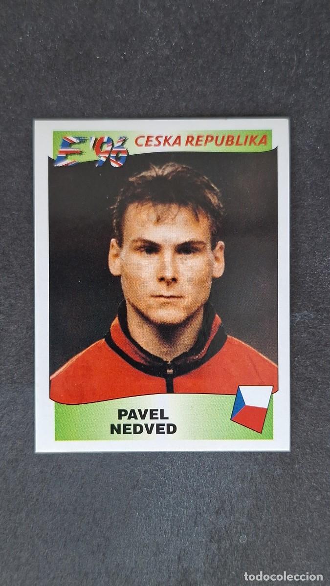 Football Stickers: L2 PAVEL NEDVED SELECCION REPUBLICA CHECA 227 EUROCOPA 1996 EURO 96 PANINI NUNCA PEGADO SIN PEGAR
