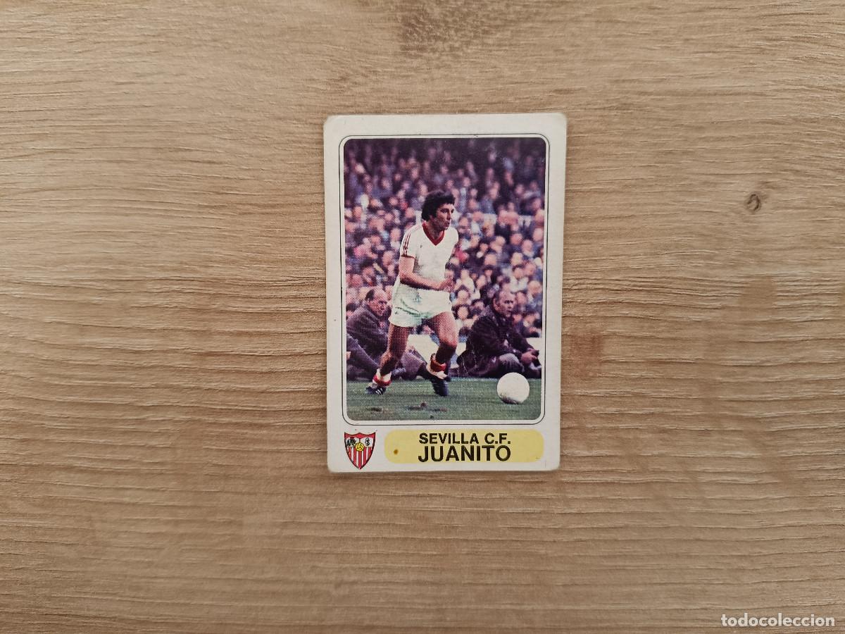 Football Stickers: CROMO PACOSA FUTBOL EN ACCION JUANITO SEVILLA SIN PEGAR NUNCA PEGADO 1978 1979 78 79 D526