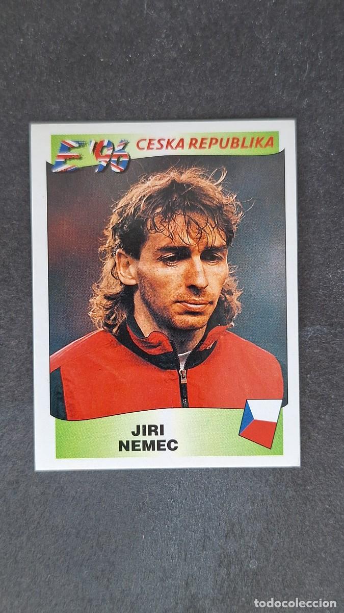 Football Stickers: L2 JIRI NEMEC SELECCION REPUBLICA CHECA 228 EUROCOPA 1996 EURO 96 PANINI NUNCA PEGADO SIN PEGAR
