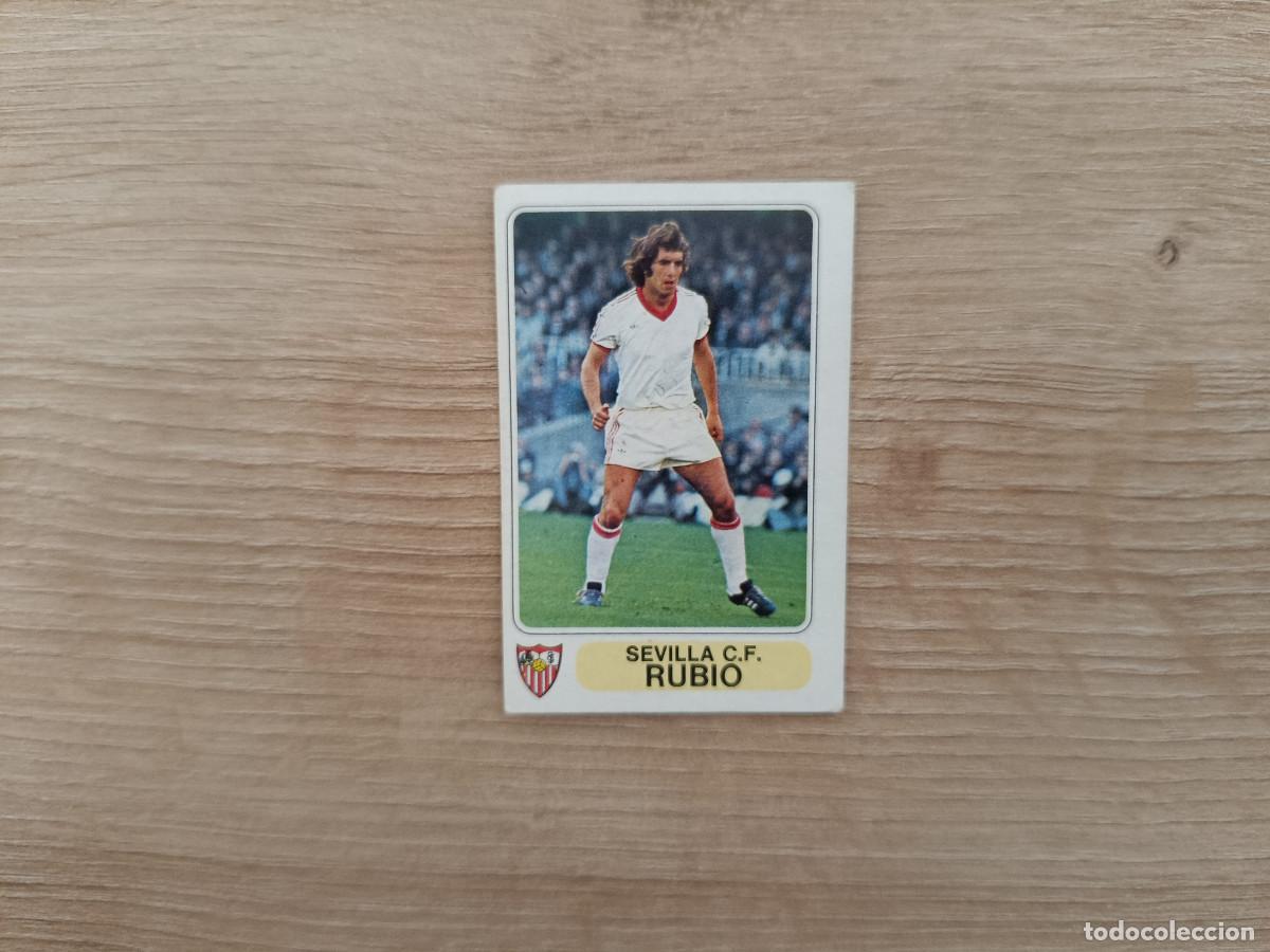 Cromos de F&uacute;tbol: CROMO PACOSA FUTBOL EN ACCION RUBIO SEVILLA SIN PEGAR NUNCA PEGADO 1978 1979 78 79 D526