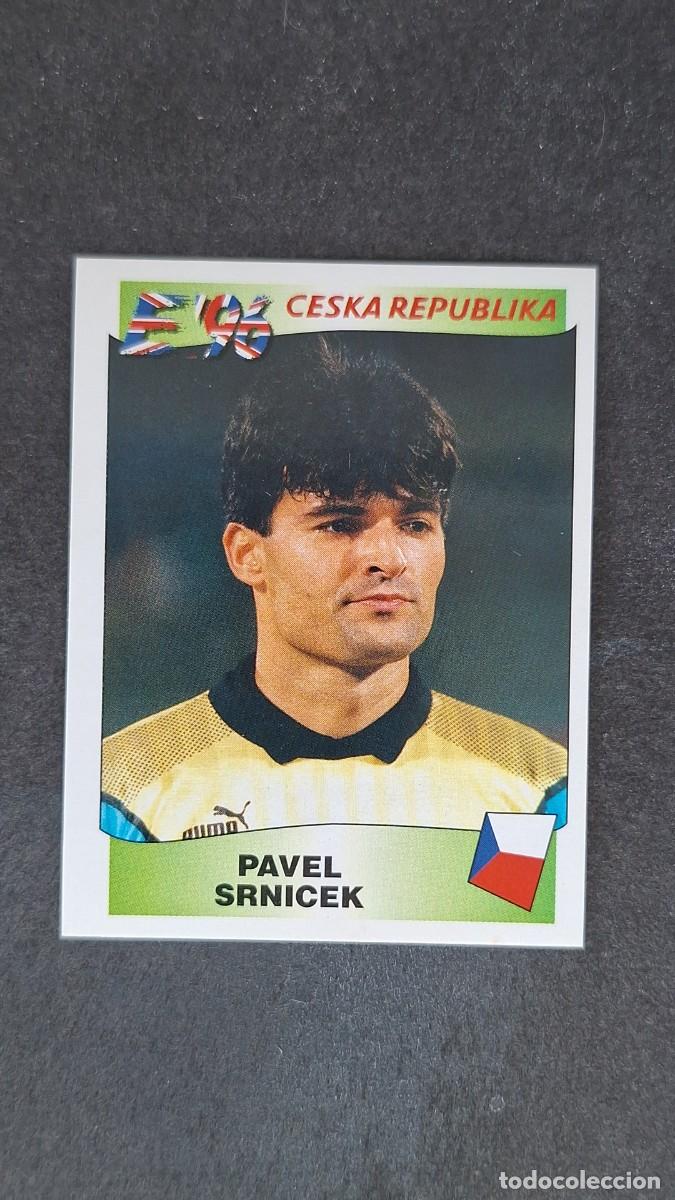 Cromos de F&uacute;tbol: L2 PAVEL SRNICEK SELECCION REPUBLICA CHECA 234 EUROCOPA 1996 EURO 96 PANINI NUNCA PEGADO SIN PEGAR