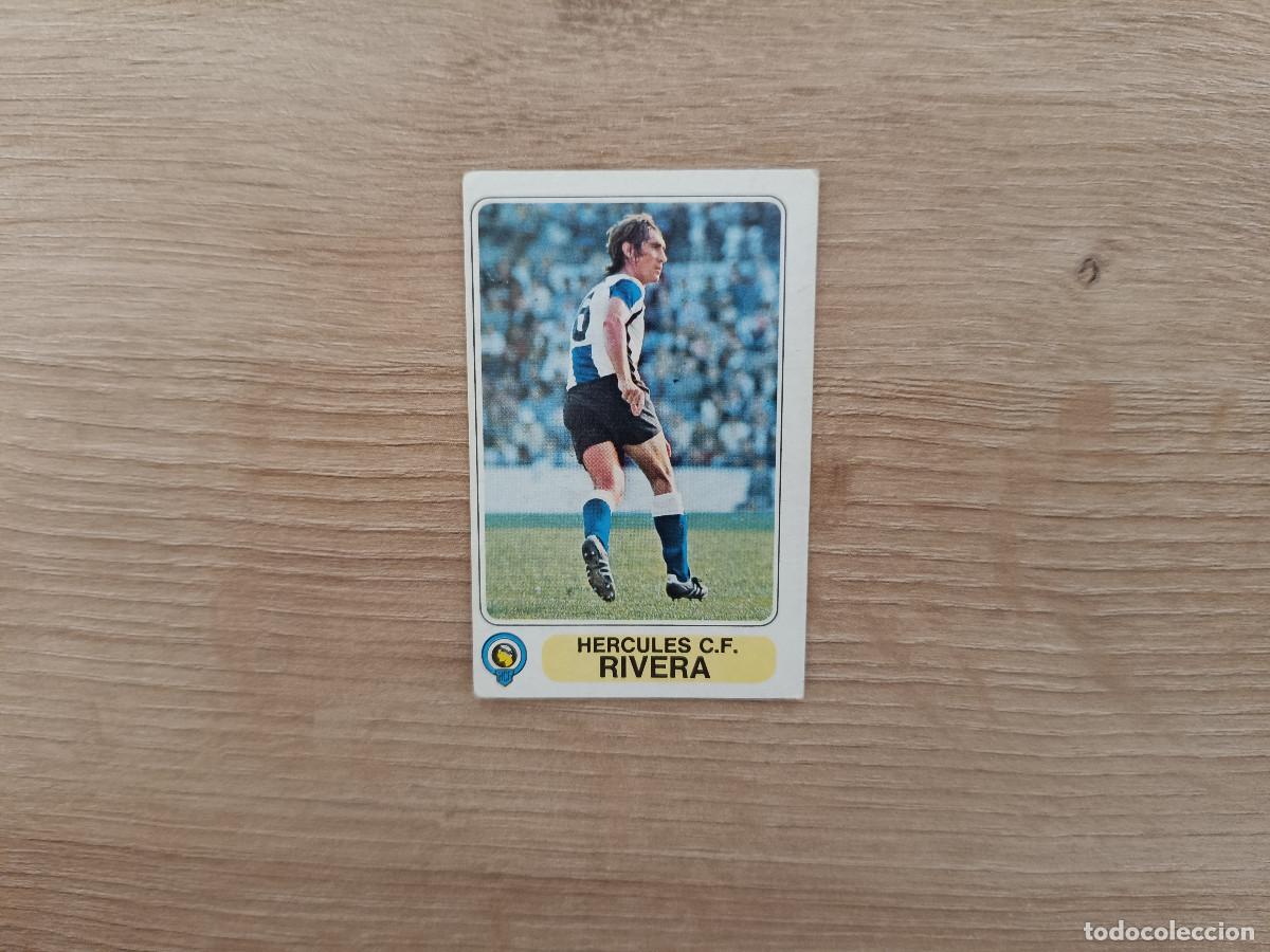 Cromos de F&uacute;tbol: CROMO PACOSA FUTBOL EN ACCION RIVERA HERCULES SIN PEGAR NUNCA PEGADO 1978 1979 78 79 D526