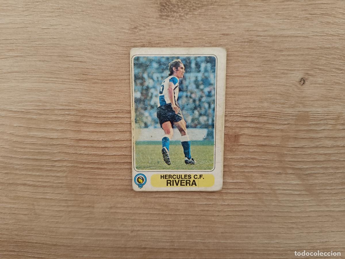 Cromos de F&uacute;tbol: CROMO PACOSA FUTBOL EN ACCION RIVERA HERCULES SIN PEGAR NUNCA PEGADO 1978 1979 78 79 D526