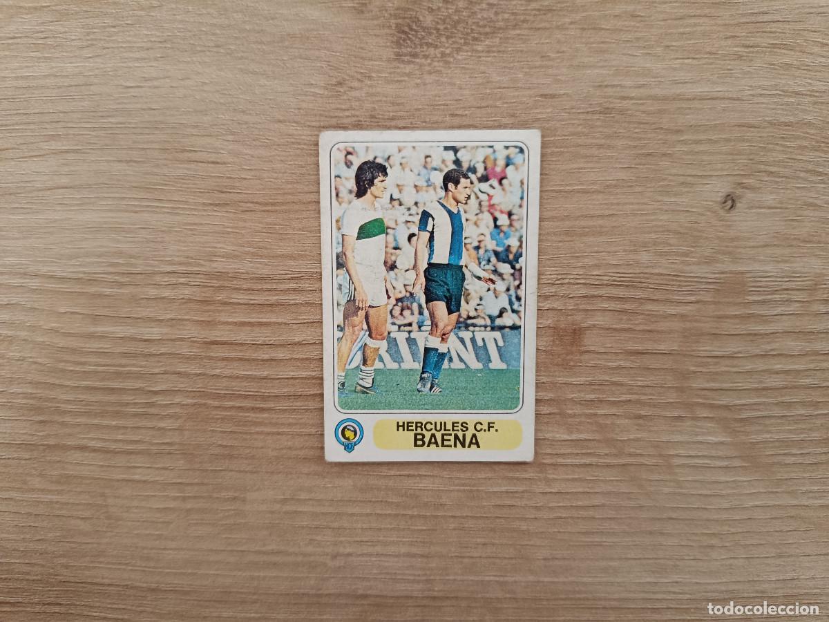 Cromos de F&uacute;tbol: CROMO PACOSA FUTBOL EN ACCION BAENA HERCULES SIN PEGAR NUNCA PEGADO 1978 1979 78 79 D526