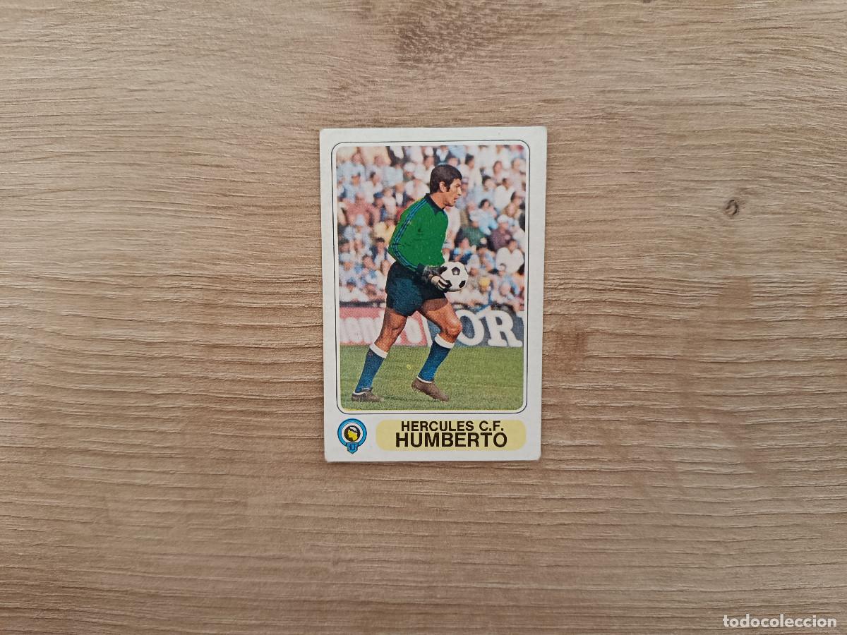 Cromos de F&uacute;tbol: CROMO PACOSA FUTBOL EN ACCION HUMBERTO HERCULES SIN PEGAR NUNCA PEGADO 1978 1979 78 79 D526
