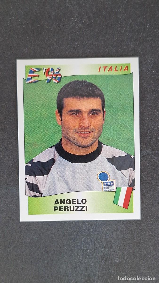 Cromos de F&uacute;tbol: L2 ANGELO PERUZZI SELECCION ITALIA 237 EUROCOPA 1996 EURO 96 PANINI NUNCA PEGADO SIN PEGAR