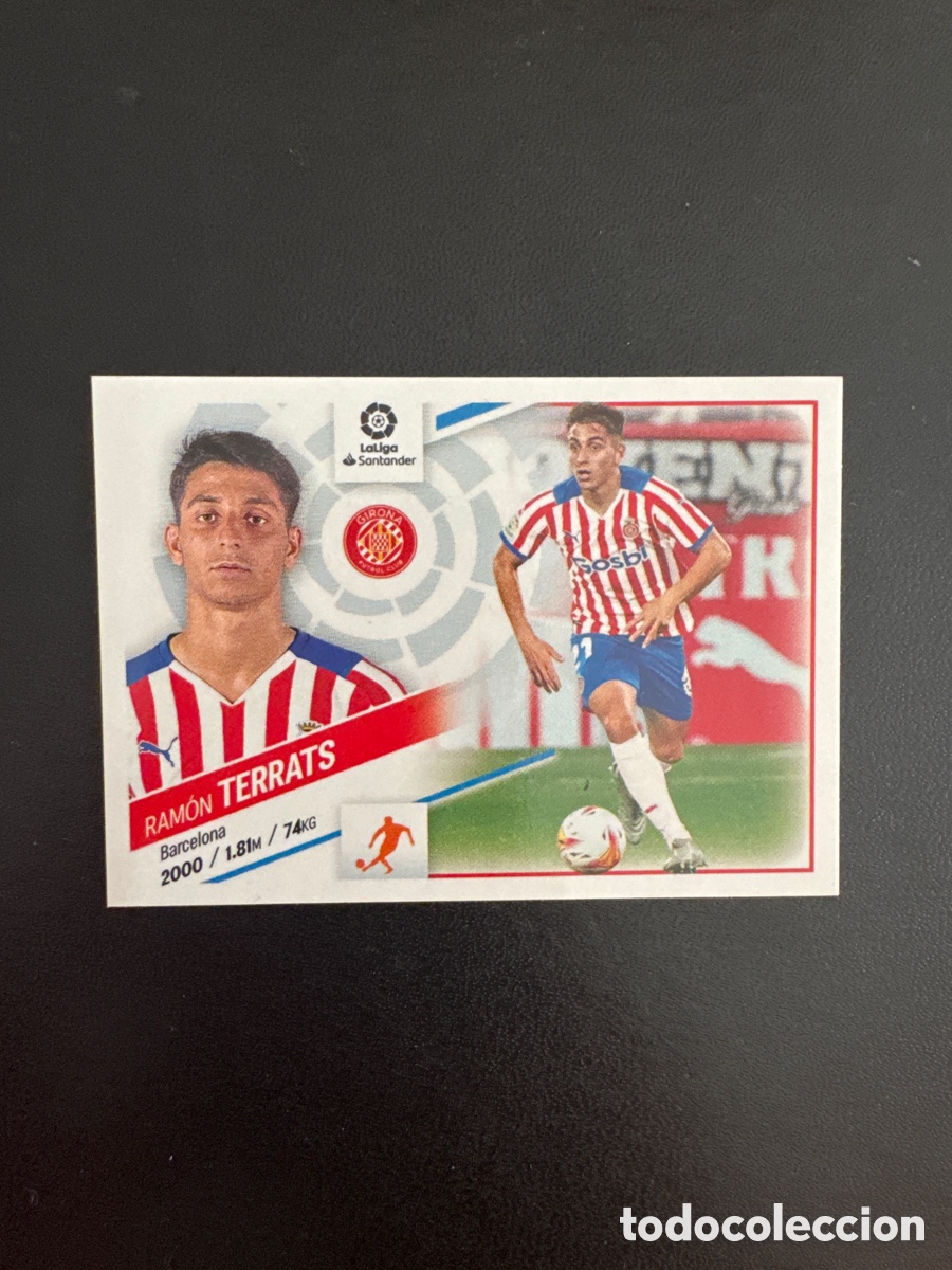 Cromos de F&uacute;tbol: TERRATS GIRONA NUMERO 13A LIGA ESTE 2022 2023