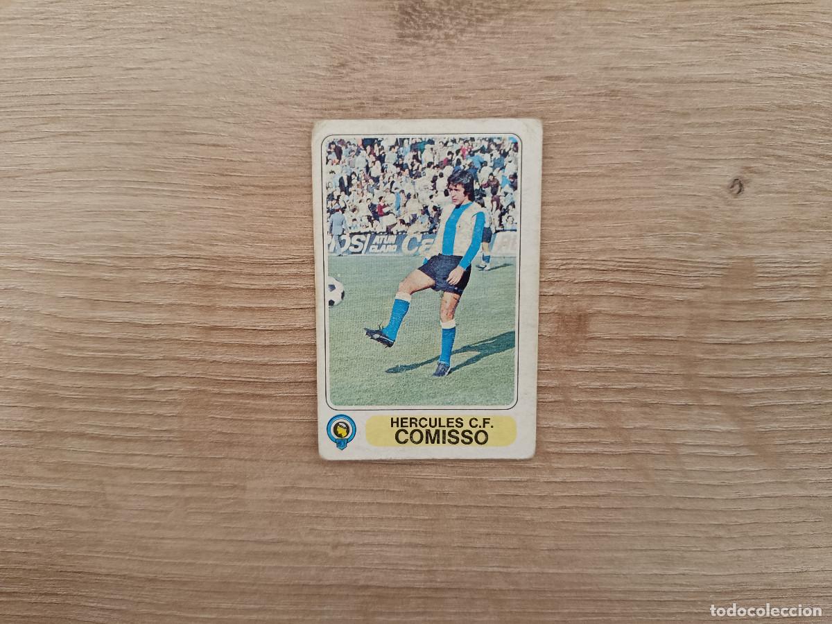 Cromos de F&uacute;tbol: CROMO PACOSA FUTBOL EN ACCION COMISSO HERCULES SIN PEGAR NUNCA PEGADO 1978 1979 78 79 D526